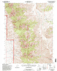 WHITE MOUNTAIN PEAK, CA HISTORICAL MAP G