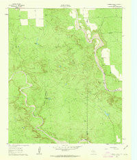 TWOMILE CREEK, TX HISTORICAL MAP GEOPDF