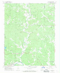 WILLIFORD, AR HISTORICAL MAP GEOPDF 7.5X