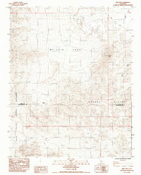 IBEX PASS, CA HISTORICAL MAP GEOPDF 7.5X