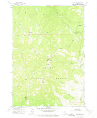 BLACK MOUNTAIN, ID HISTORICAL MAP GEOPDF