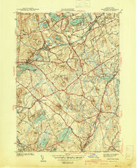 WESTFORD, MA HISTORICAL MAP GEOPDF 7.5X7