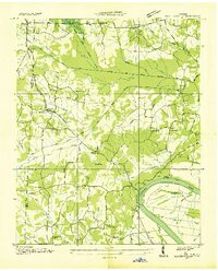 MILLEDGEVILLE, TN HISTORICAL MAP GEOPDF
