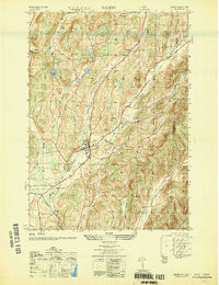 SALEM, NY-VT HISTORICAL MAP GEOPDF 7.5X7