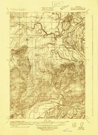 LEWISBURG, OR HISTORICAL MAP GEOPDF 7.5X