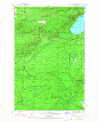 BRUNEAU CREEK, MI HISTORICAL MAP GEOPDF