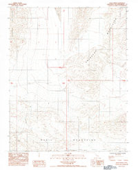 QUAIL SPRING, CA HISTORICAL MAP GEOPDF 7