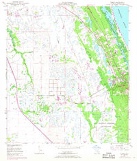 GOMEZ, FL HISTORICAL MAP GEOPDF 7.5X7.5