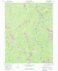 WHITESVILLE, WV HISTORICAL MAP GEOPDF 7.