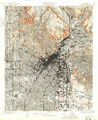LOS ANGELES, CA HISTORICAL MAP GEOPDF 7.