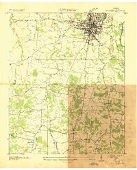 COLUMBIA, TN HISTORICAL MAP GEOPDF 7.5X7