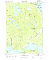 RED BEACH, ME HISTORICAL MAP GEOPDF 7.5X