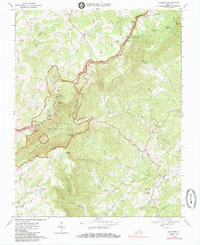 WOOLWINE, VA HISTORICAL MAP GEOPDF 7.5X7