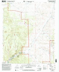 INDIAN PEAKS EAST, NM HISTORICAL MAP GEO