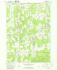 BLISS, NY HISTORICAL MAP GEOPDF 7.5X7.5