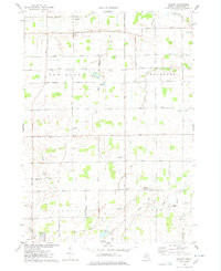 EASTON, MI HISTORICAL MAP GEOPDF 7.5X7.5