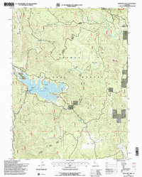 ANTELOPE LAKE, CA HISTORICAL MAP GEOPDF