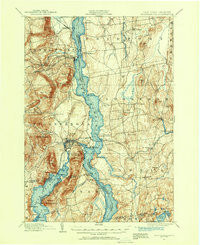 TICONDEROGA, VT-NY HISTORICAL MAP GEOPDF