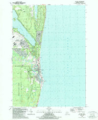OSCODA, MI HISTORICAL MAP GEOPDF 7.5X7.5