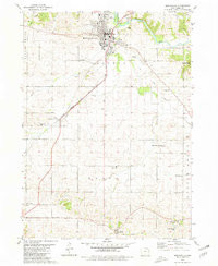 MONTICELLO, IA HISTORICAL MAP GEOPDF 7.5
