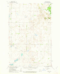 JESSIE, ND HISTORICAL MAP GEOPDF 7.5X7.5
