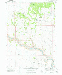 BULL BASIN CAMP, ID HISTORICAL MAP GEOPD