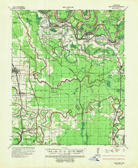 DUMAS, AR HISTORICAL MAP GEOPDF 15X15 GR