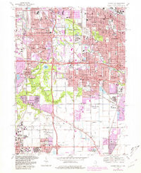 CALUMET CITY, IL-IN HISTORICAL MAP GEOPD