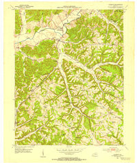 YOSEMITE, KY HISTORICAL MAP GEOPDF 7.5X7
