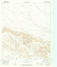 PANTHER CANYON, TX HISTORICAL MAP GEOPDF