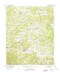 MELBOURNE, AR HISTORICAL MAP GEOPDF 15X1