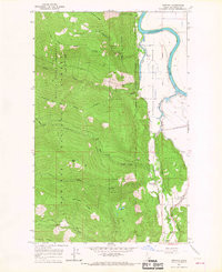 MORAVIA, ID HISTORICAL MAP GEOPDF 7.5X7.