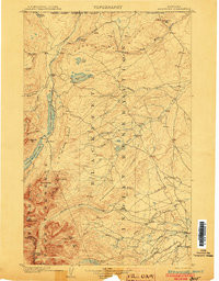 BROWNING, MT HISTORICAL MAP GEOPDF 30X30