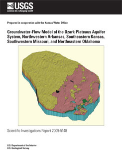 GROUND WATER FLOW MODEL OZARK AQUIFER AR