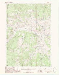 LINCOLN MOUNTAIN, MT HISTORICAL MAP GEOP