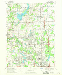 UTICA, MI HISTORICAL MAP GEOPDF 7.5X7.5