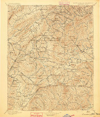 CRANBERRY, NC-TN HISTORICAL MAP GEOPDF 3