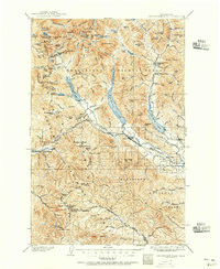 SNOQUALMIE PASS, WA HISTORICAL MAP GEOPD