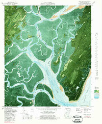 DOBOY SOUND, GA HISTORICAL MAP GEOPDF 7.