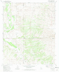 REDINGTON, AZ HISTORICAL MAP GEOPDF 7.5X