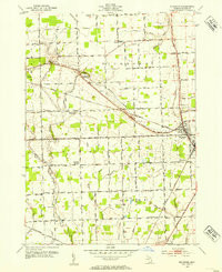 RICHMOND, MI HISTORICAL MAP GEOPDF 7.5X7