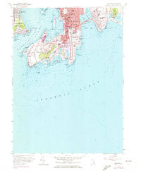 NEWPORT, RI HISTORICAL MAP GEOPDF 7.5X7.