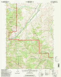 NOON POINT, WY HISTORICAL MAP GEOPDF 7.5