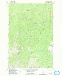 MOOSE MOUNTAIN, ID HISTORICAL MAP GEOPDF