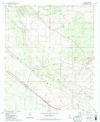 VAIL, AZ HISTORICAL MAP GEOPDF 7.5X7.5 G
