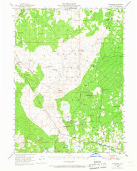 HACKAMORE, CA HISTORICAL MAP GEOPDF 15X1