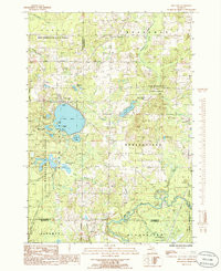 FIFE LAKE, MI HISTORICAL MAP GEOPDF 7.5X