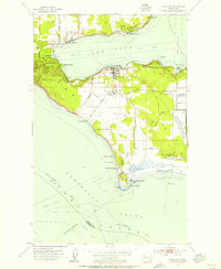 COUPEVILLE, WA HISTORICAL MAP GEOPDF 7.5