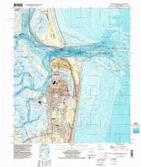 FERNANDINA BEACH, FL-GA HISTORICAL MAP G