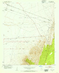 BECKER, NM HISTORICAL MAP GEOPDF 7.5X7.5